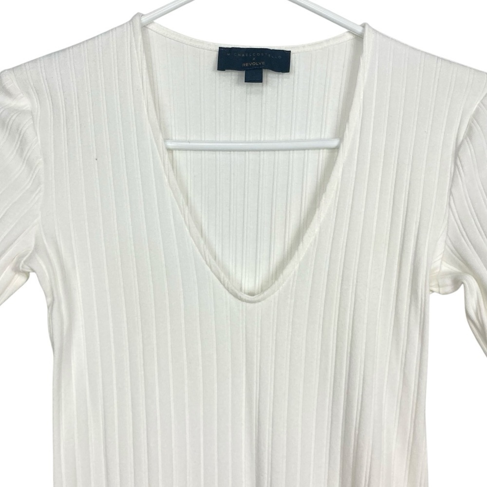 MICHAEL COSTELLO x REVOLVE Gemma Midi Dress in White - Size S  $158. - Picture 7 of 10